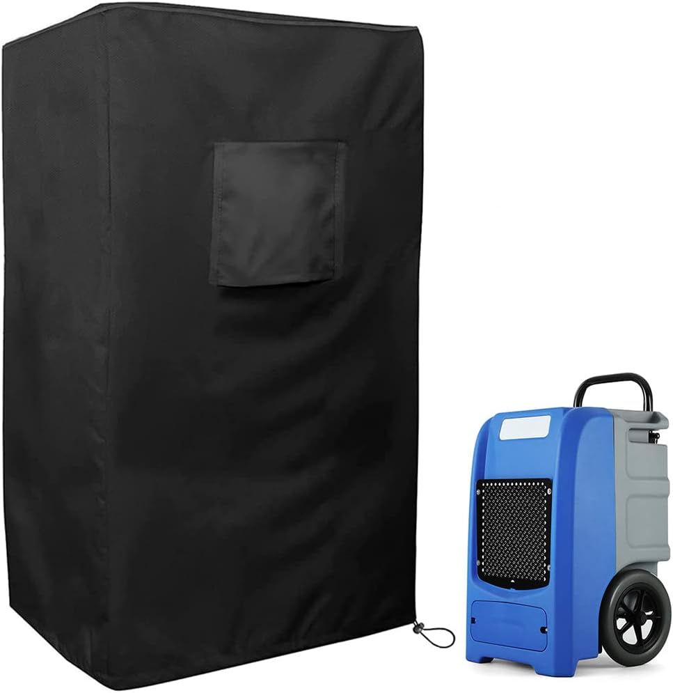 Skyour Commercial Dehumidifiers Covers Waterproof Dustproof Portable Industrial Dehumidifier Protection Cover, Fits up to 21.7x21.7x34.6in.