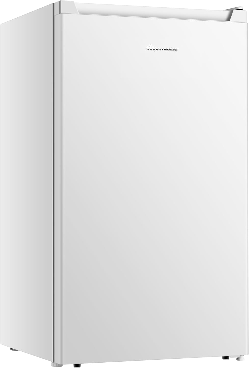 Fridgemaster MUZ4860E Freestanding Undercounter Freezer, 61Litres, 4 Star Freezer Rating, 48cm width, E Rated in White.