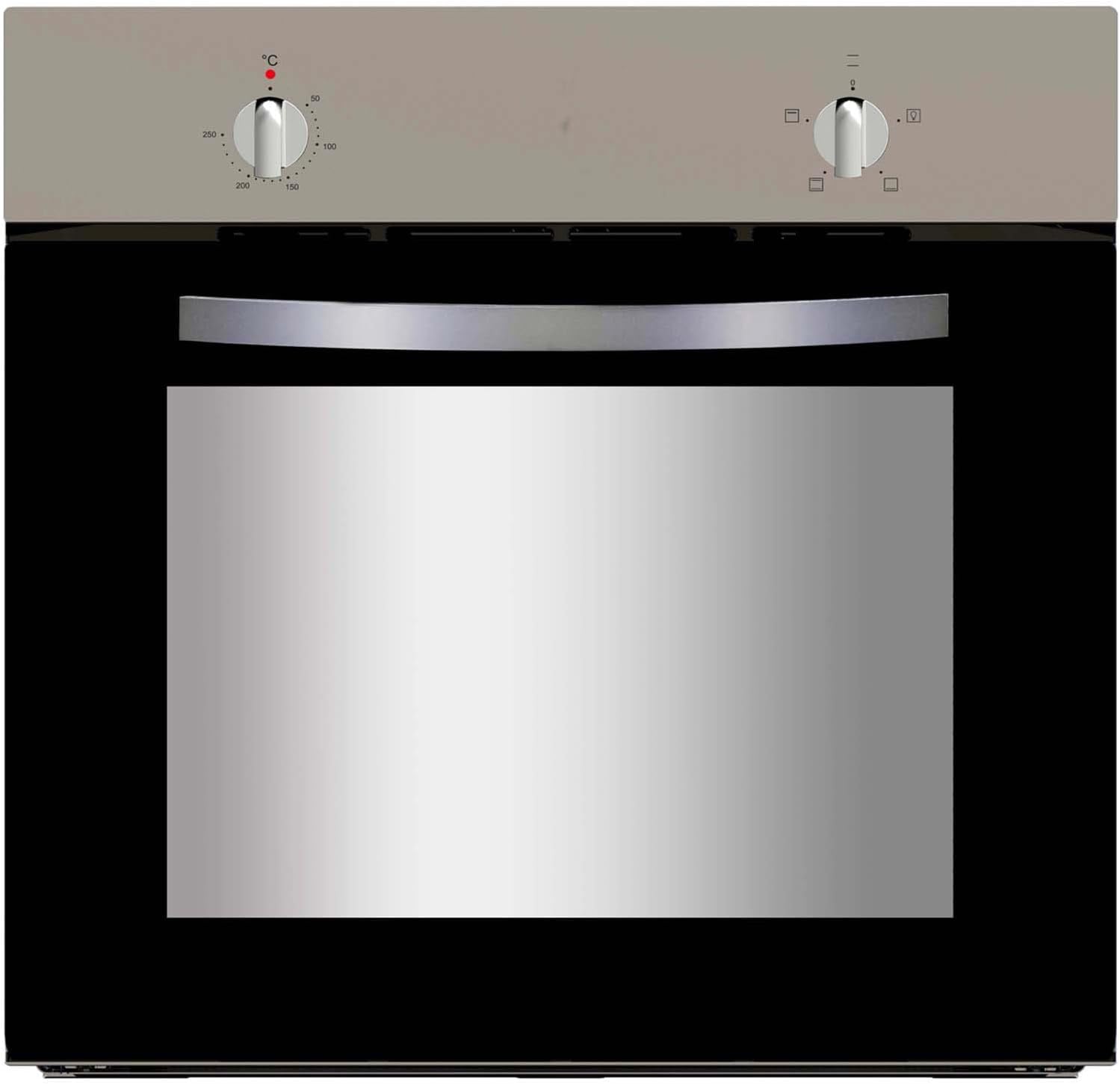 60cm Single Electric Oven In Stainless Steel, Multi-function - SIA SSO59SS.