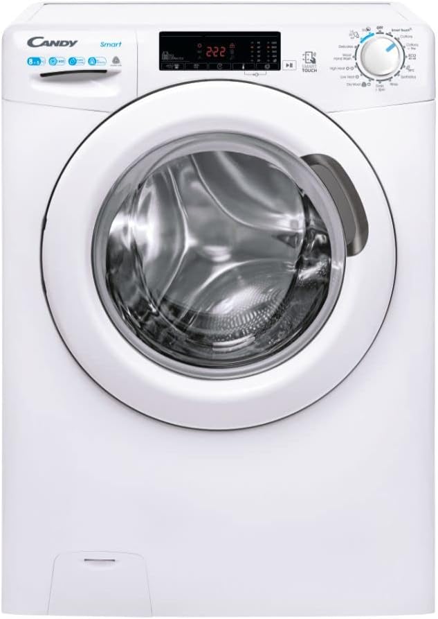 Candy Smart Pro CSW4106TE180, Freestanding Washer Dryer, 10Kg Wash + 6Kg Dry, 1400 RPM, WIFI enabled, White.