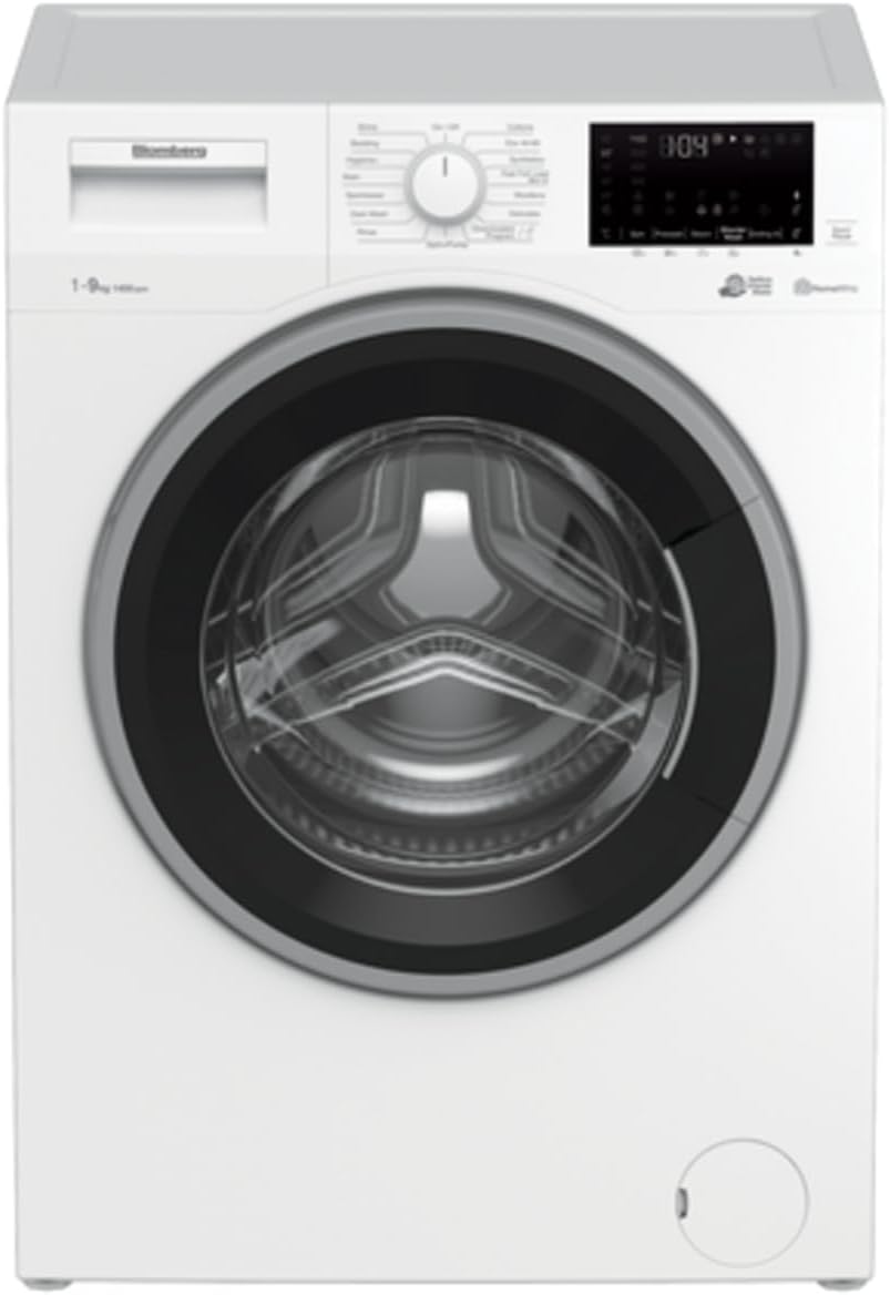 9kg 1400 Spin Washing Machine - White, (Pack Of 1).