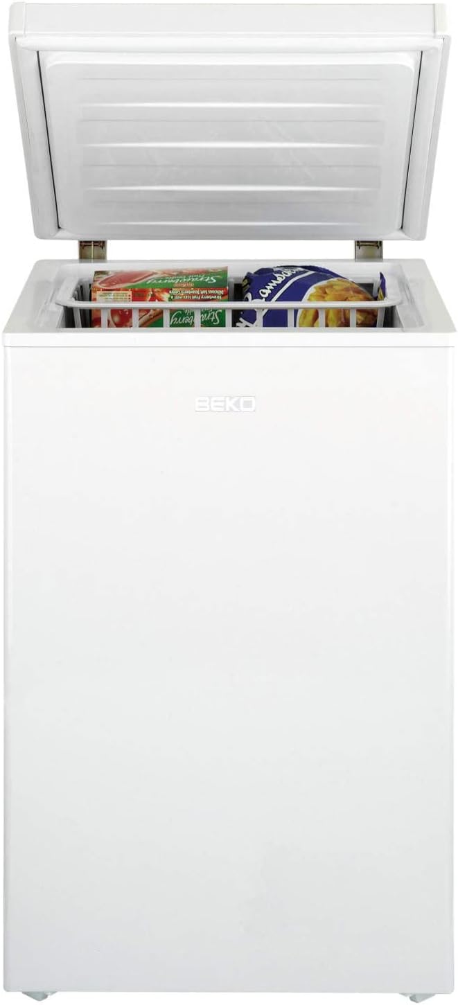 Beko CF374 Freestanding Horizontal 104L A+ Rated White Chest Freezer.