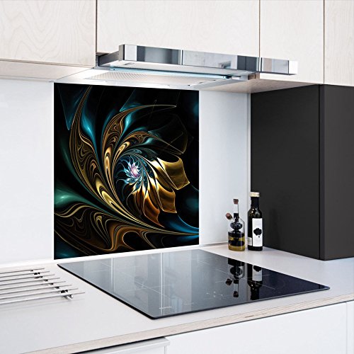 UrboArt Digital Printed Heat Resistant Toughened Glass Splashback 113086110 (90cm x 75cm).