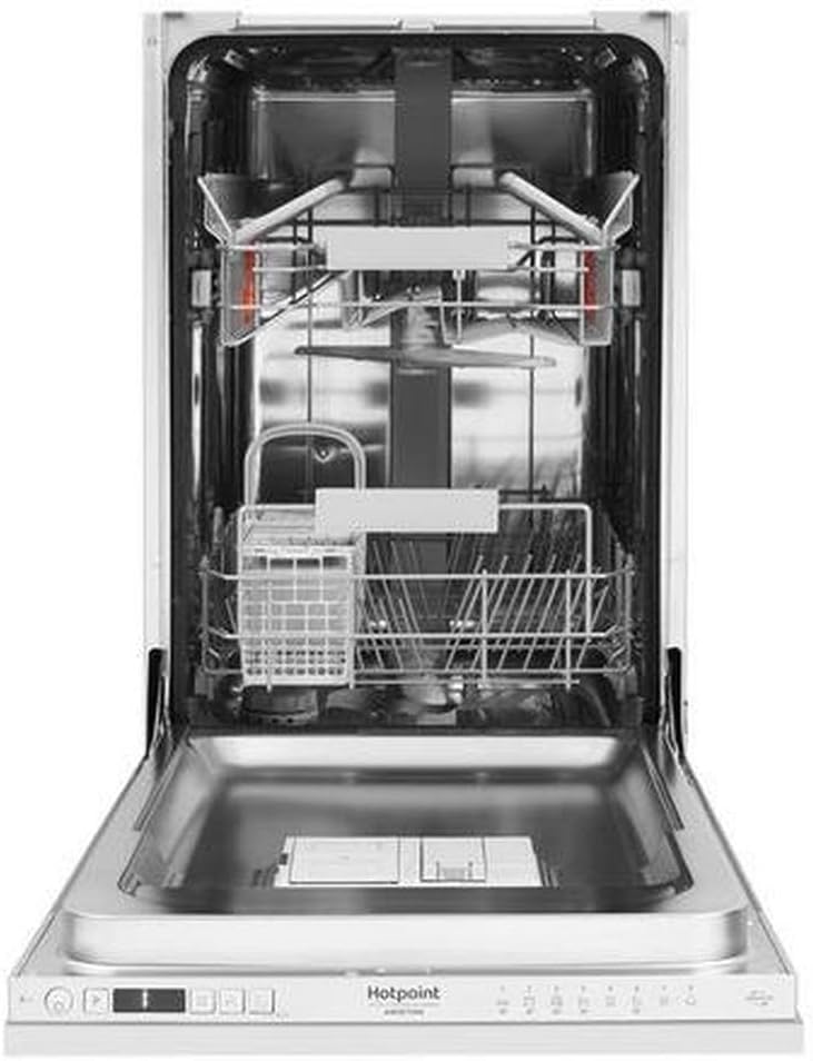 Hotpoint HSICIH4798BI Integrated Slimline Dishwasher - 10 Place Settings.