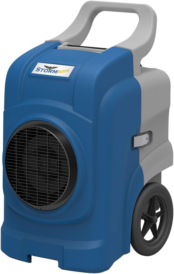 AlorAir Storm Elite Commercial Dehumidifier, 270 PPD High Performance, cETL listed, 5 Years Warranty, Industrial dehumidifier with a condensate pump, cover 3,000 sq. Ft, for Disaster Restoration, Mold.