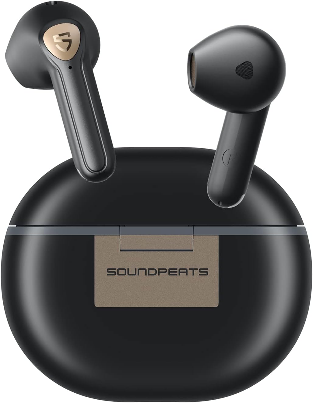 SoundPEATS Air3 Deluxe HS True Wireless Earbuds Hi-Res Audio, Semi in-Ear Bluetooth 5.3 Earphones with LDAC In-ear Detection, ENC Clear Call, Total 20H Playtime, APP Control.