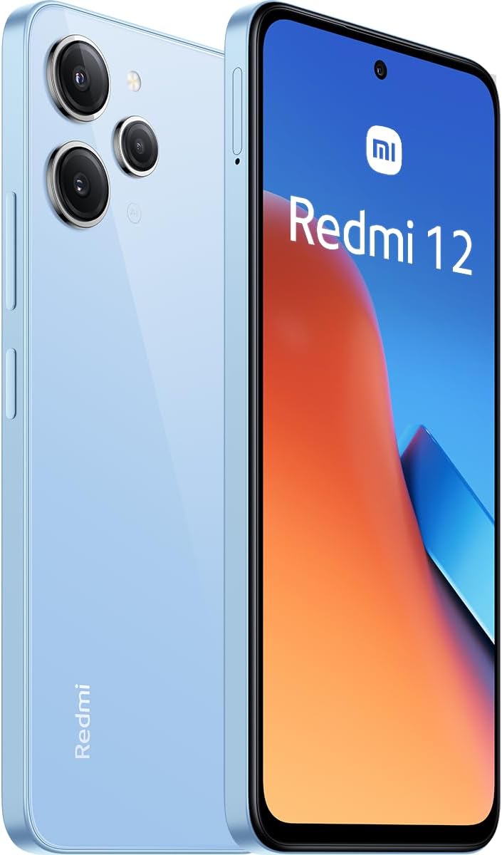 Xiaomi Redmi 12 4GB + 128GB - SKY BLUE (UK Version 2 Year Warranty).