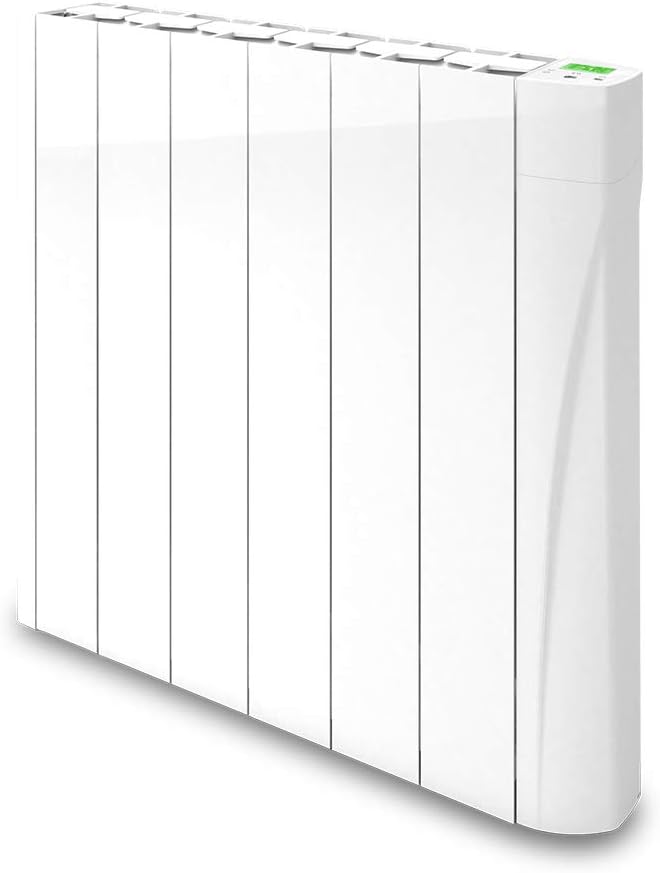 TCP Smart Wi-Fi Radiator, Oil Filled, 500 W, 425 mm Wide - White.