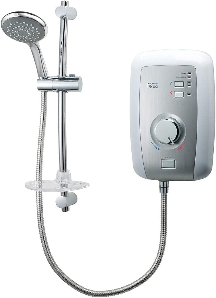 Triton Perea Electric Shower 9.5kW (Opal 3, Aquasurge, Rosato).