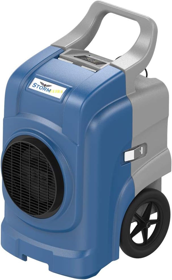 AlorAir Storm Elite Commercial Dehumidifier, 270 PPD High Performance, cETL, LCD Display, 5 Years Warranty, Industrial Dehumidifier with a Condensate Pump, cover 3,000 sq. Ft, for Disaster Restoration.