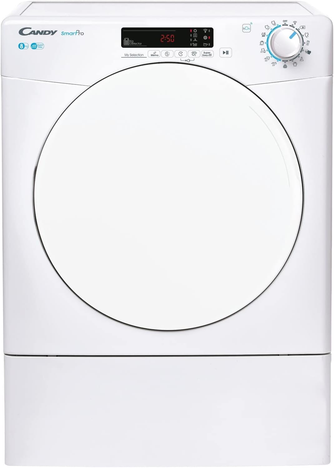 Candy 8kg Freestanding Vented Tumble Dryer - White.