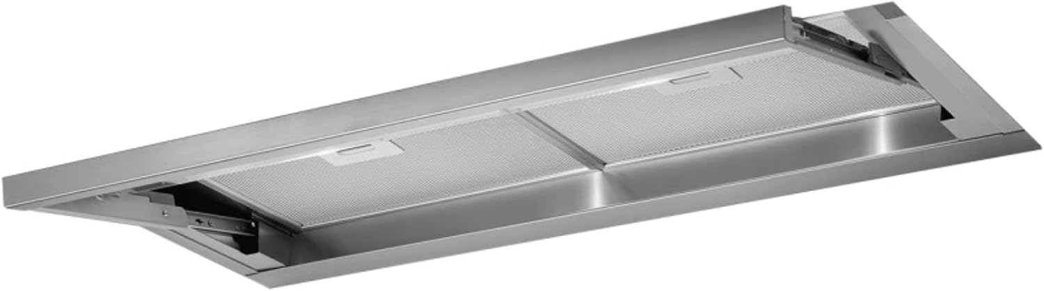 Elica LEVER-60 60 cm Chimney Cooker Hood - Stainless Steel - For Ducted/Recirculating Ventilation.