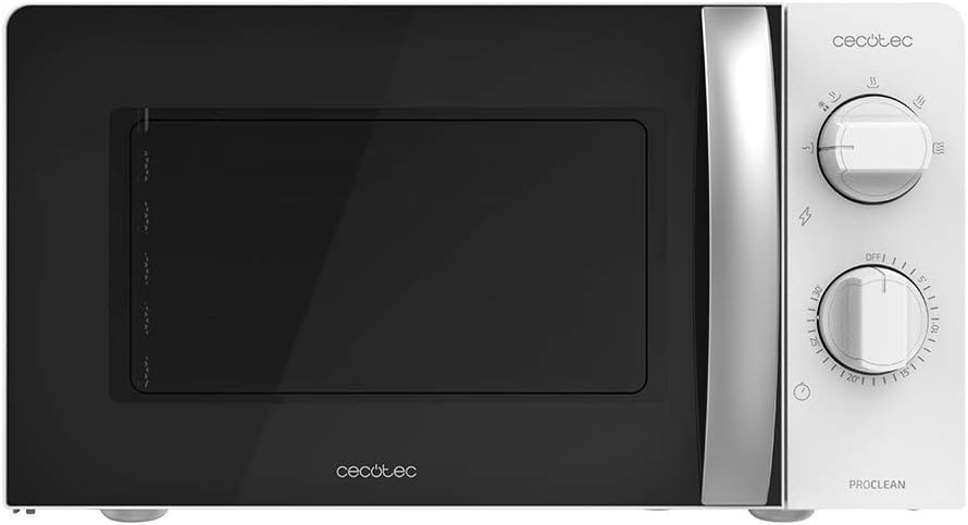 Cecotec ProClean 2010 microwave with 20 L capacity and 700 W power, Without grill, Defrost mode.