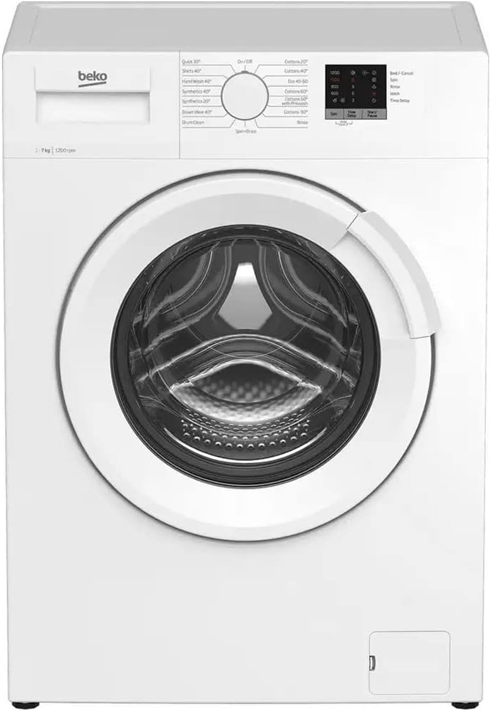 Beko WTL72051W 7kg 1200rpm Freestanding Washing Machine - White.