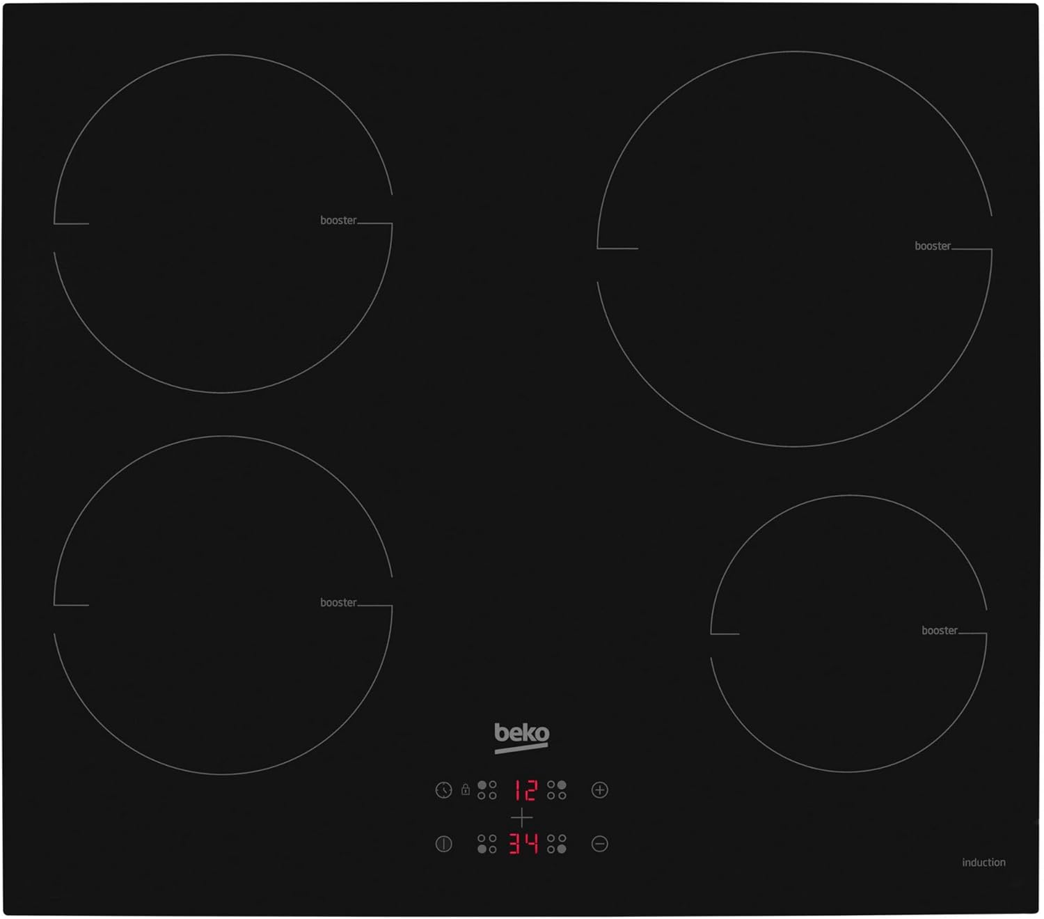 Beko HII64400MT 58cm Induction Hob - Black.