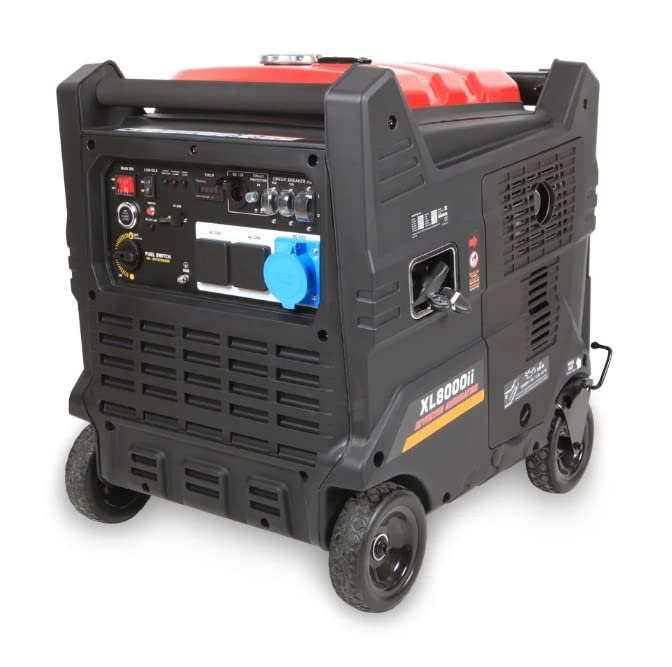 Excel Power Robust And Economic Electric Start True Sine Wave 7.5KW Dual-Fuel Petrol/LPG Inverter Generator With 2 Year Warranty.