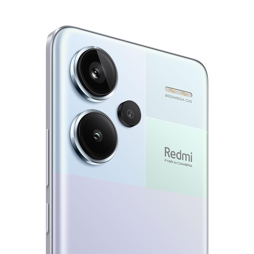 Xiaomi Redmi Note 13 Pro 5G Ocean Teal - Smartphone 8+256GB, Snapdragon 4nm processor, 200MP camera, 120Hz AMOLED display, 67W, 5100mAh, 3D curved display, (UK Version + 2-year Warranty).