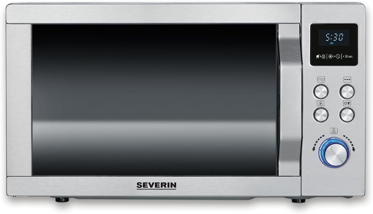 Severin MW 7774 microwave Countertop Combination microwave 25 L 900 W Silver.