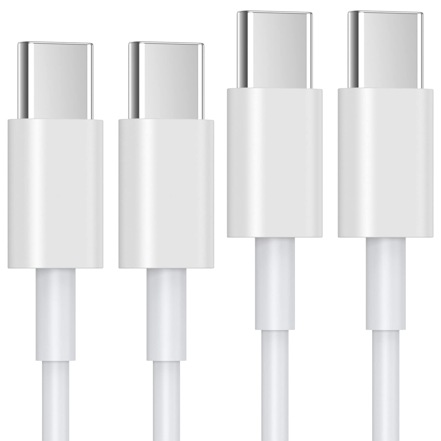 iPhone 15 Charger Cable 60W,2Pack 1+1.8M Apple USB C to USB C Fast Charging Cable for iPhone 15/15 Plus/15 Pro/15 Pro Max, iPad Pro/Air/Mini,MacBook Air Pro 2020,Samsung Galaxy S23 Switch.