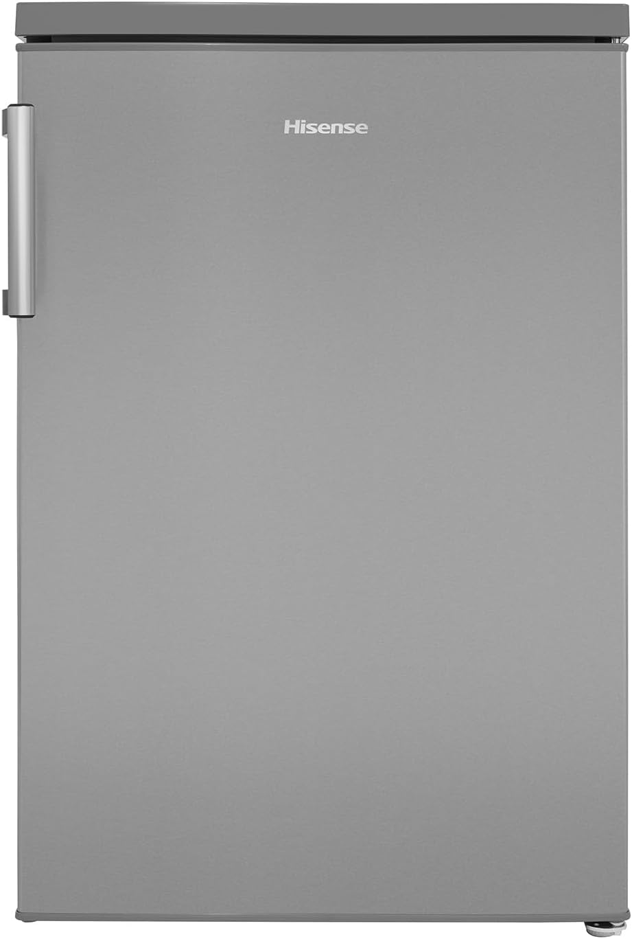 Hisense RL170D4BWE Freestanding 56cm Under Counter Fridge - 132 litre capacity - Auto Defrost - Reversible Door - White - E Rated.