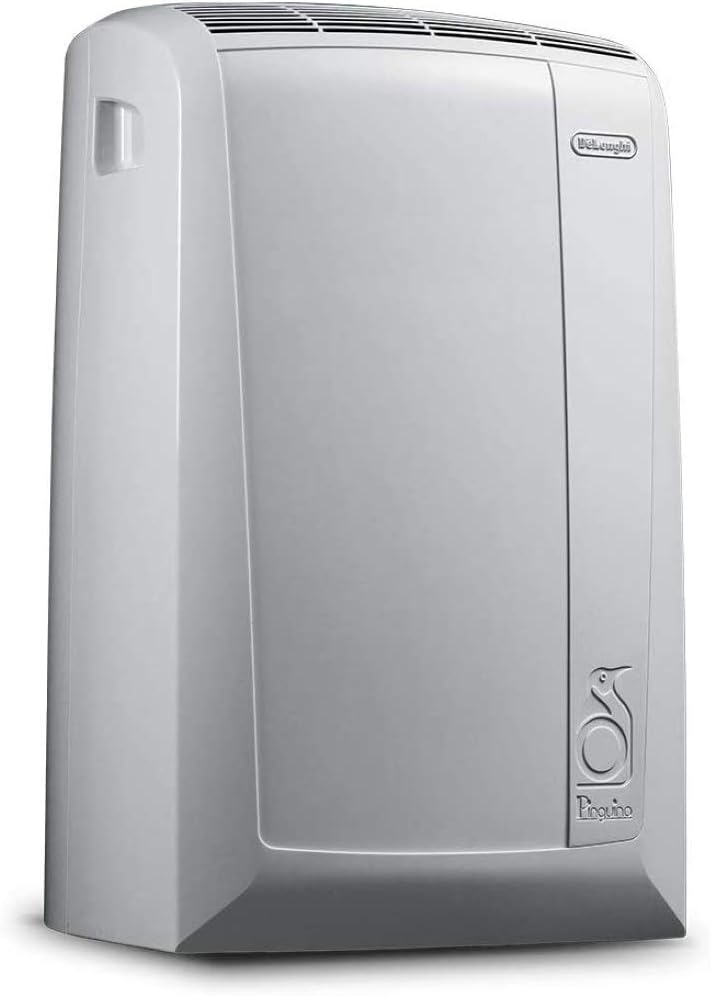 De'Longhi Pinguino PACN82 Eco | Portable Air Conditioner with Real Feel Technology | 80m³, 9,400 BTU, A Energy Efficiency.