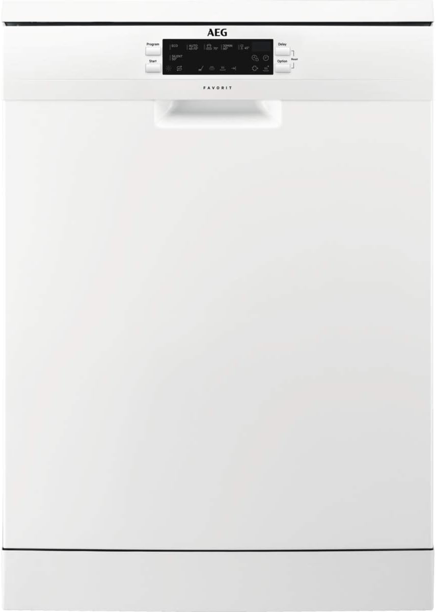 AEG FFE62620PW Freestanding Dishwasher with Airdry Technology, 13 place settings, White.