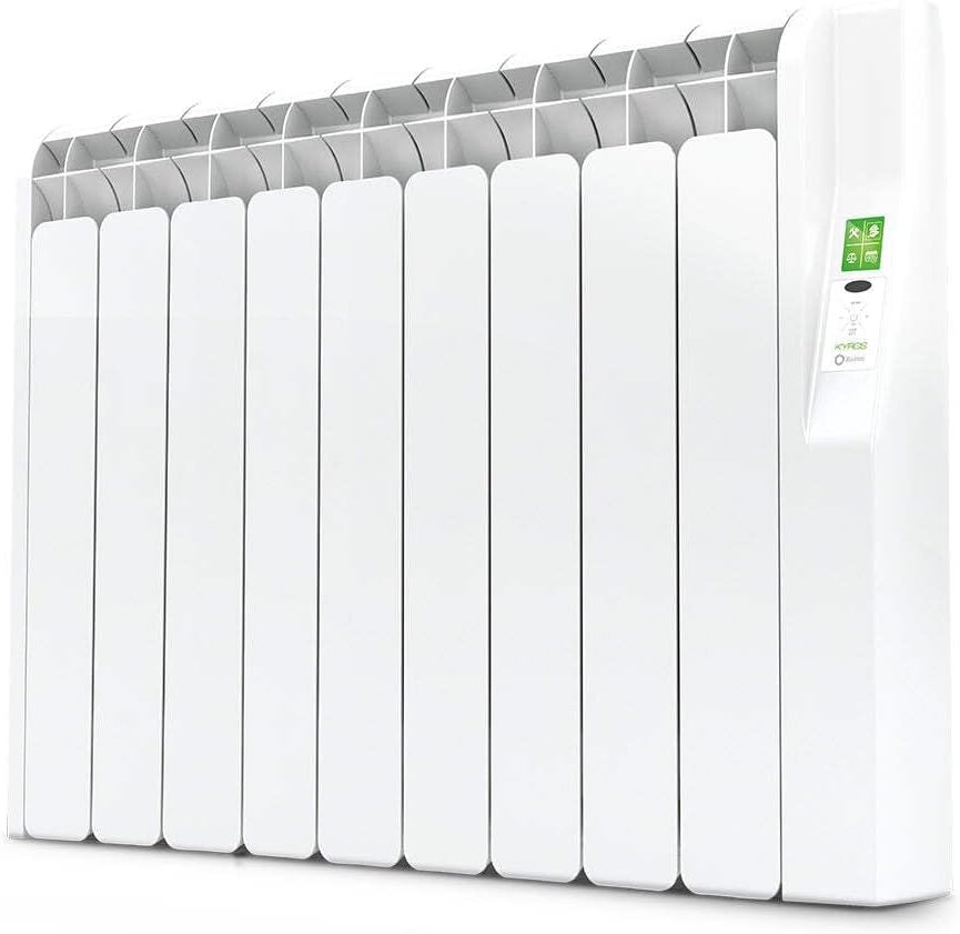 ROINTE Kyros 2nd Generation Electric Radiator (990W), Any, Height/Depth: 840mm x 580mm x 98mm.