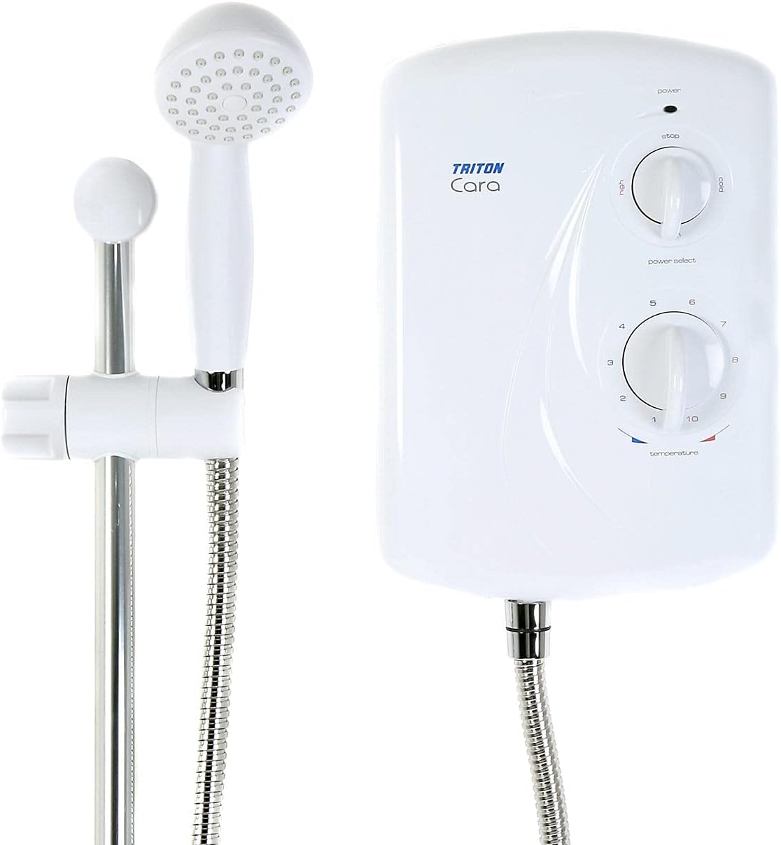 Triton Cara Electric Shower 8.5kW (Perluso, Madrid, Seville, Enrich).