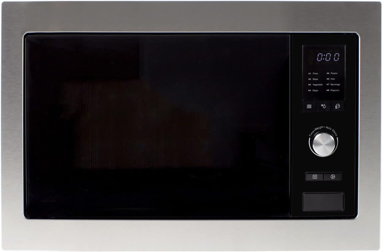 electriQ 25L 900W Stainless Steel Built-in Digital Microwave.