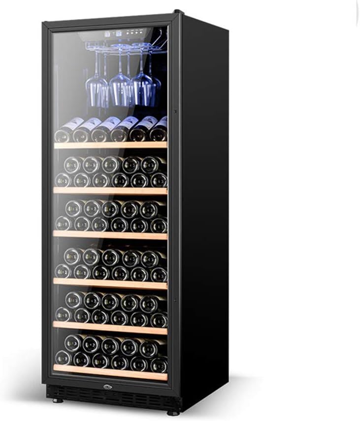 Wine Cooler- Free-standing Frost Free Compressor Wine Refrigerator For White And Red Wines With Digital Memory Temperature Control.