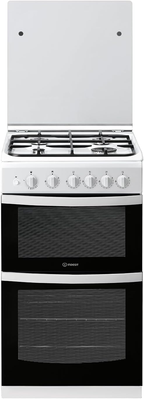 Indesit Freestanding ID5G00KMW/UK/L 50cm Gas Oven A+ Rated - White.