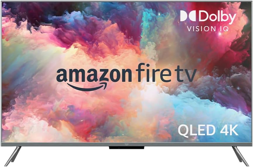 Amazon Fire TV 43-inch Omni QLED series 4K UHD smart TV, Dolby Vision IQ, hands free with Alexa