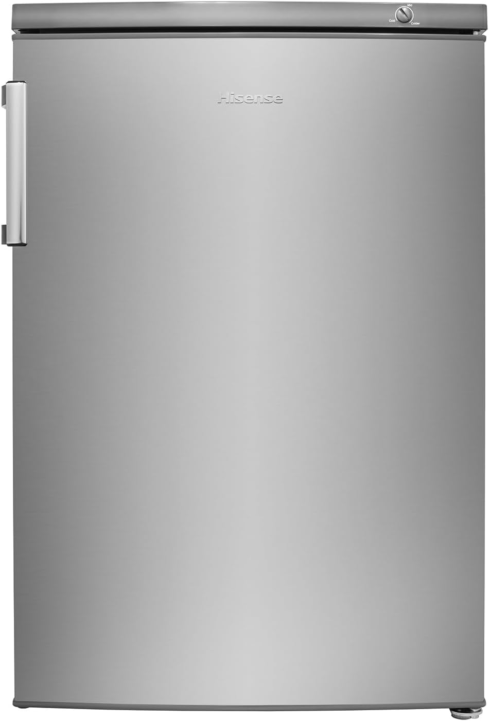 Hisense RL170D4BWE Freestanding 56cm Under Counter Fridge - 132 litre capacity - Auto Defrost - Reversible Door - White - E Rated.