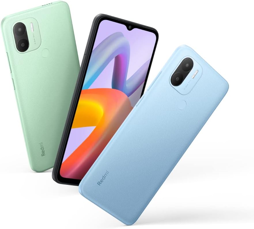 Xiaomi Redmi A2 Smartphone, 2 + 32 GB, Dual SIM - Black (UK Version + 2 Years Warranty).