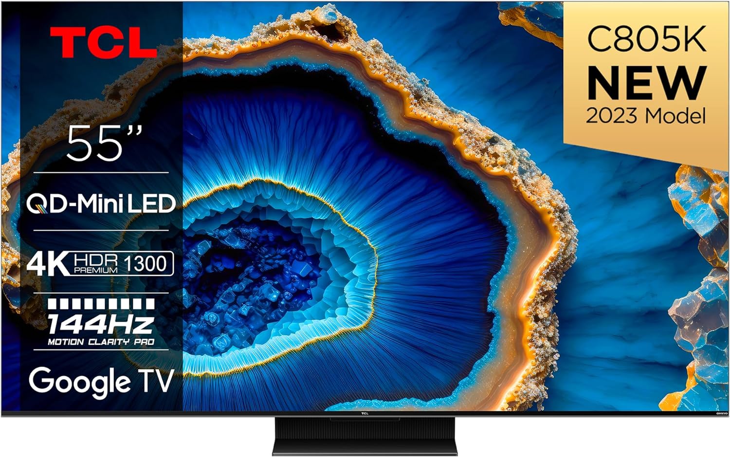 55" QLED Mini LED C805 4K Ultra HD Android Smart HDR TV (Dolby Atmos, Dolby Vision, HDR10+, Bluetooth, 144Hz Motion Clarity Pro, Chromecast Built - In, 240Hz Game Accelerator)   Import  Single ASIN  Import  Multiple ASIN ×Product customization - Amazing Gadgets Outlet