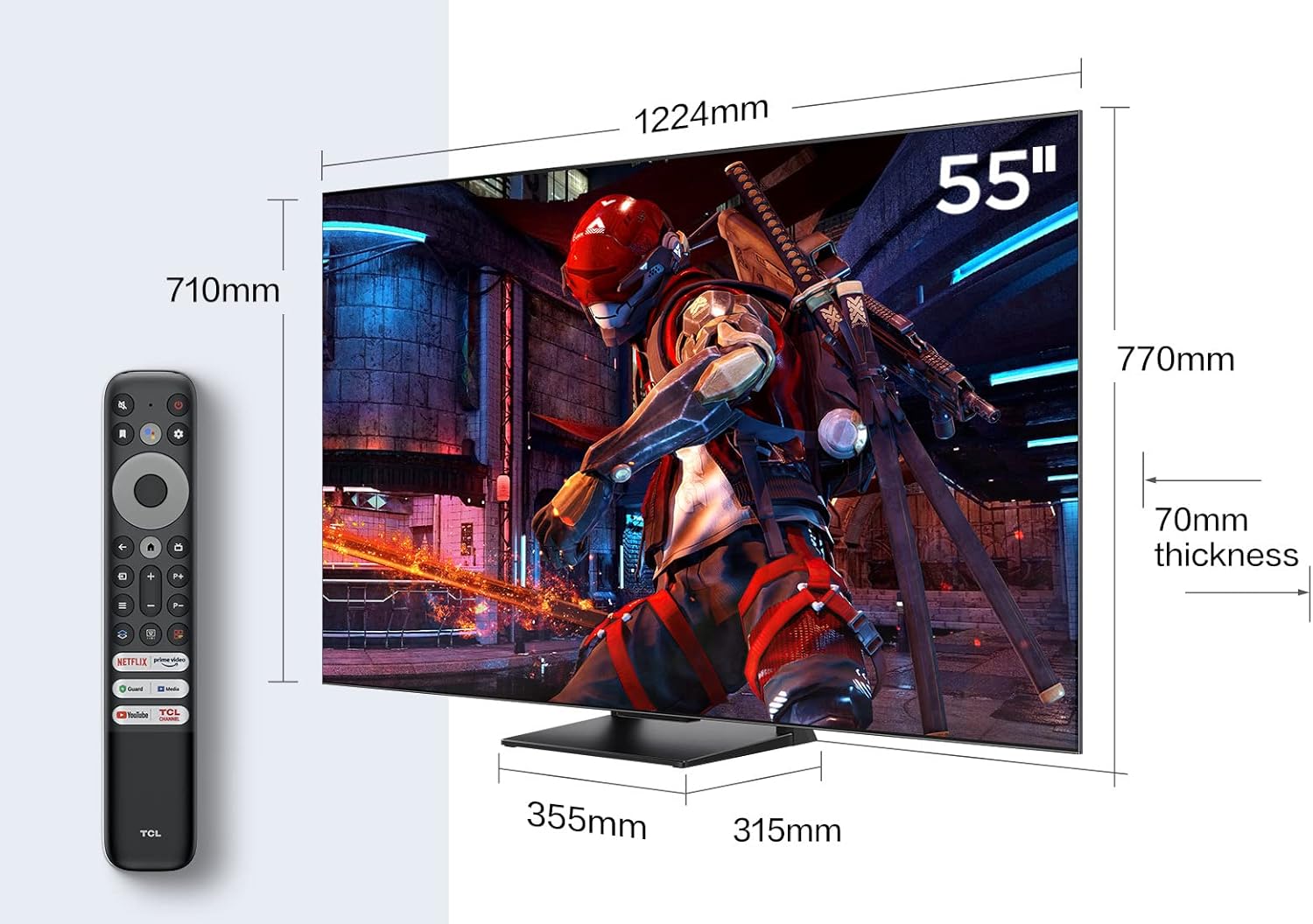 55C745K 55" QLED 4K Smart TV with Game Master Pro 2.0 - Black   Import  Single ASIN  Import  Multiple ASIN ×Product customization General Description Gallery Reviews Variations Additional details Product Tags AMAZON VERIFICATION - Amazing Gadgets Outlet