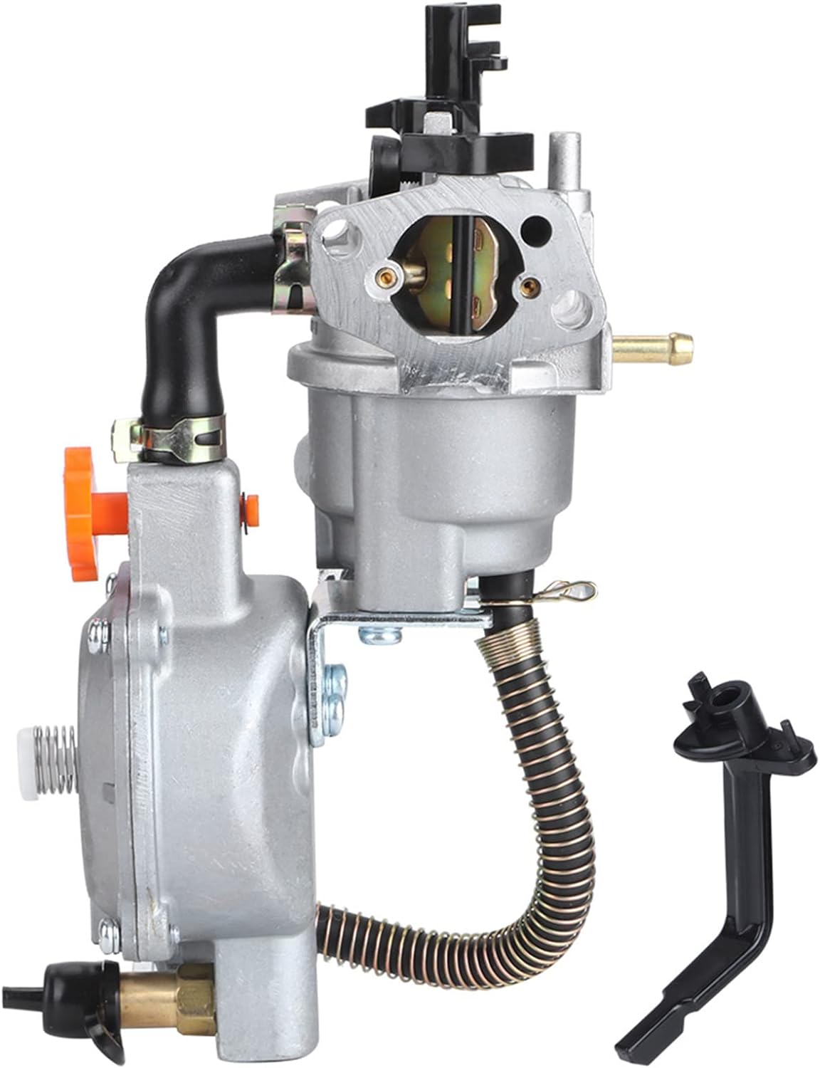 Generator Dual Fuel Carburetor, LPG CNG Conversion Kit for 2.8KW GX200 170F Manual Chokes.