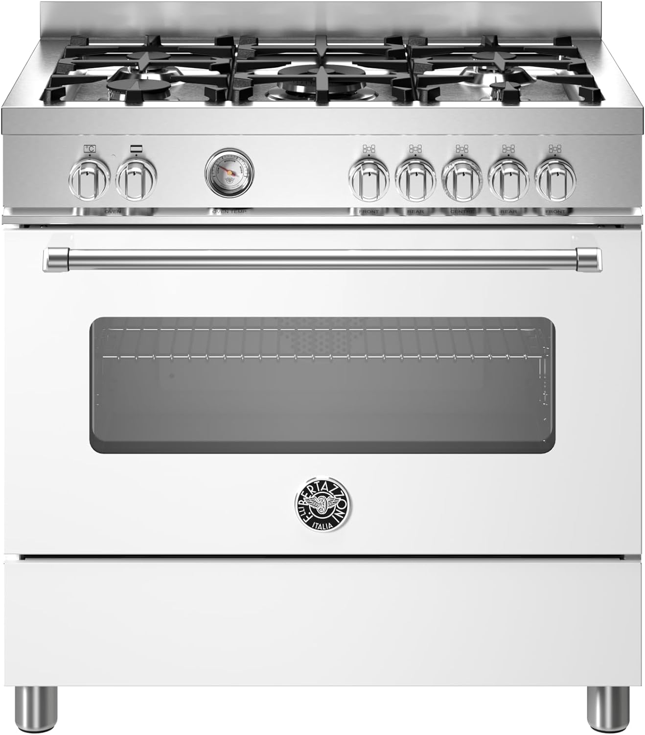 Bertazzoni MAS95C1EBIC cooker Range cooker Electric Gas White A.