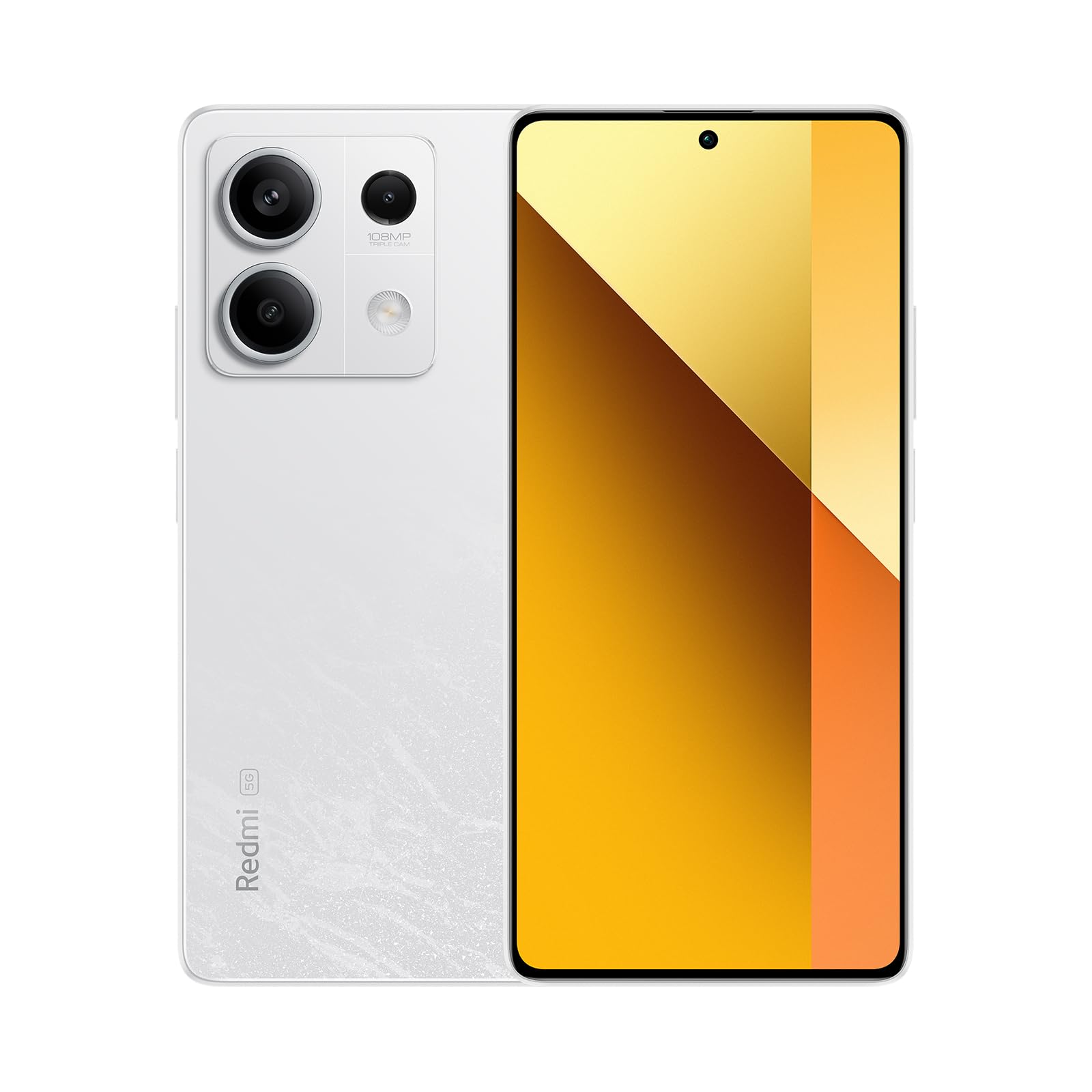 Xiaomi Redmi Note 13 Black - Smartphone 8+256GB, Snapdragon 685, 6nm process, 108MP triple camera, 120Hz FHD+ AMOLED, 33W fast charging, dust and water protection (UK Version + 2 Years Warranty).