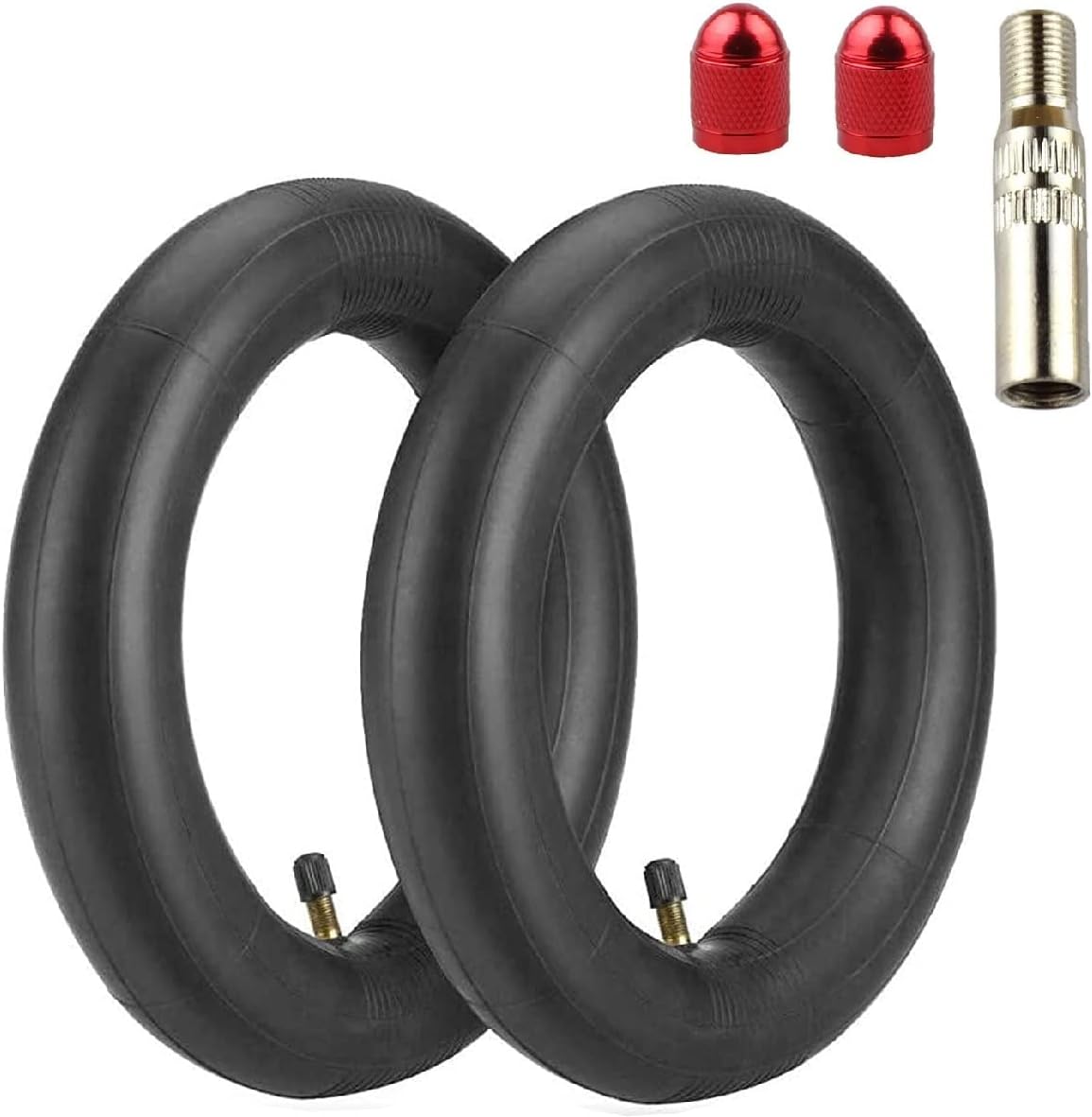 Thickened Inner Tubes for Xiaomi M365 Electric Scooter Inflated Spare Tire 8 1/2 × 2 Replacement Part Accessory (Pair).