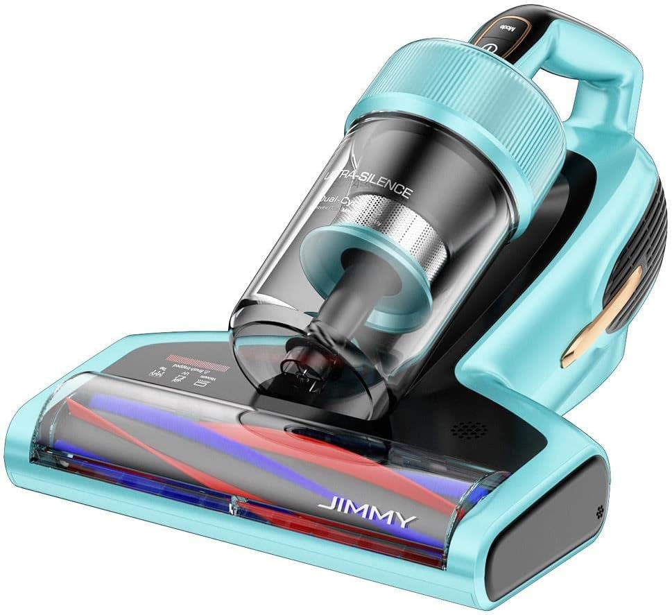 Jimmy BX7 Pro Mattress Vacuum Cleaner with Dust Mite Sensor, UV Lamp Sterilization, Mattress Cleaning Machine Bed Vacuum Cleaner 700W with Ultrasound, LED Screen for Bed, Sofa and Upholstery.