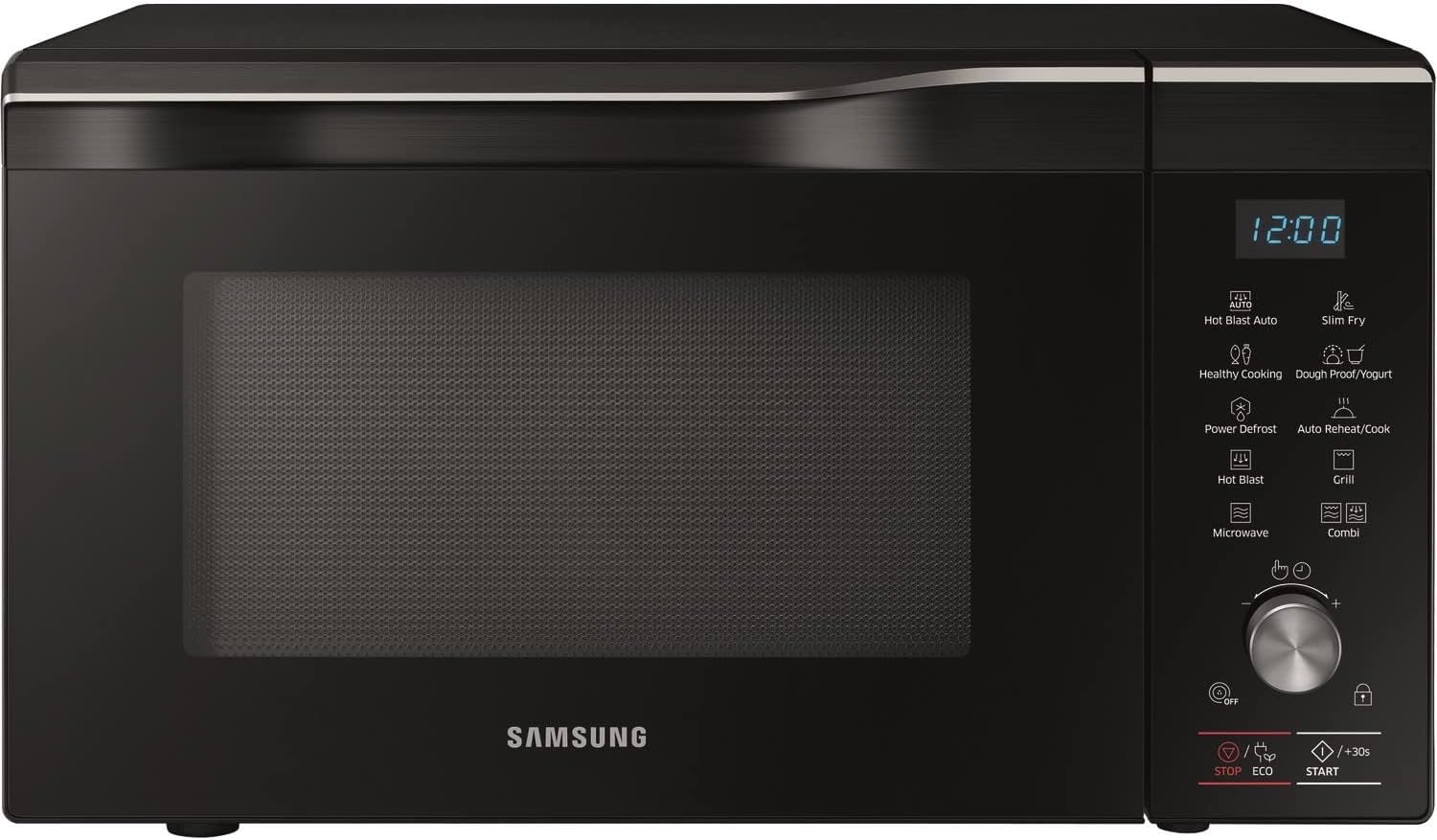 Samsung 32L Slimfry Combination Microwave with Hotblast Technology - Black.