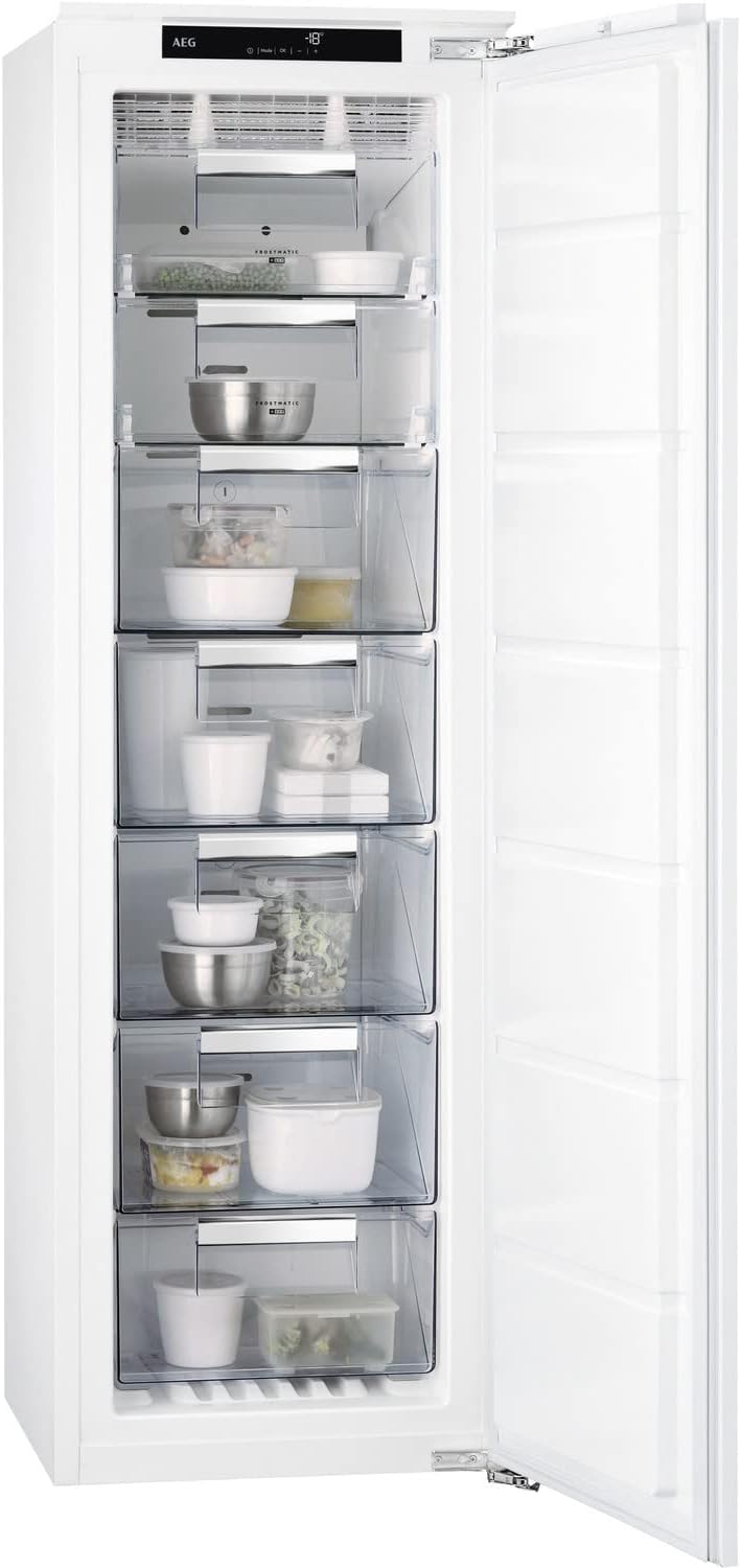 AEG 216 Litre In-column Integrated Freezer.