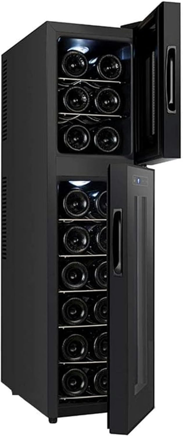 QPZMALSKY Independent Cabinet For 18 Integrated And Autonomous Wine Refrigerators.