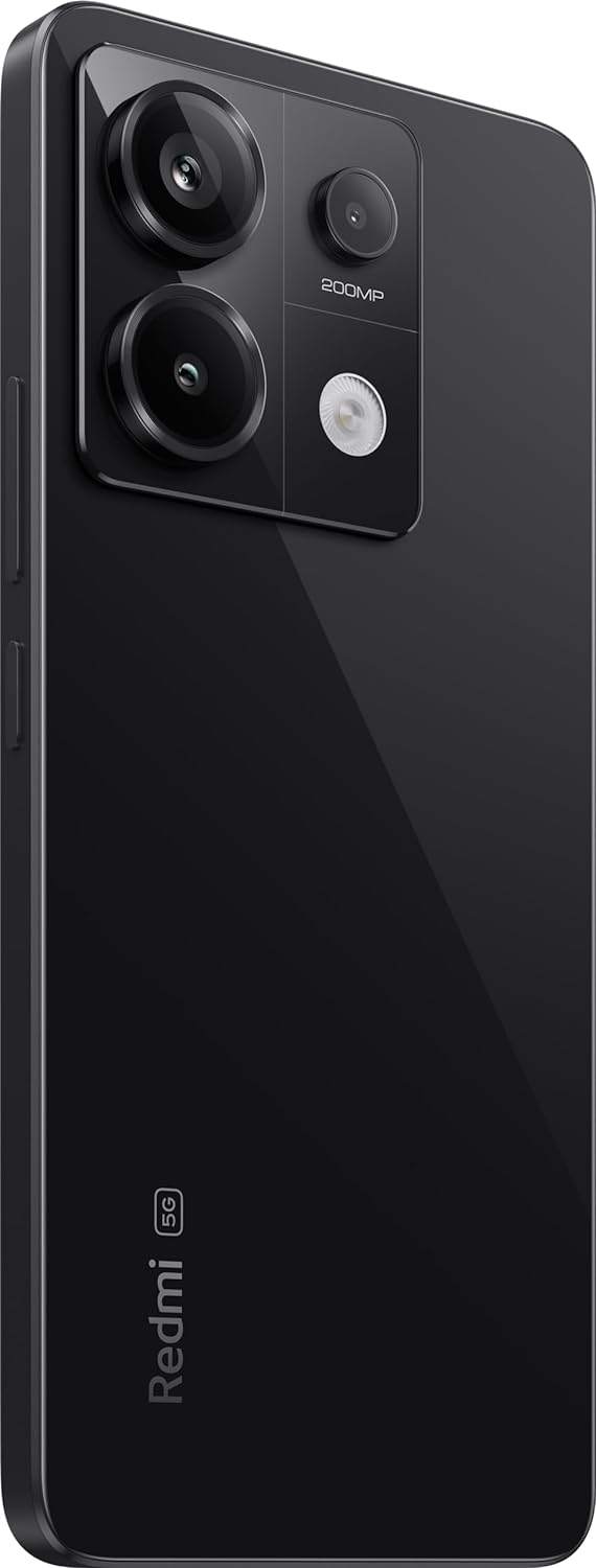 Xiaomi Redmi Note 13 Pro 5G Smartphone 8+256GB, Midnight Black (UK Version + 2 Years Warranty).