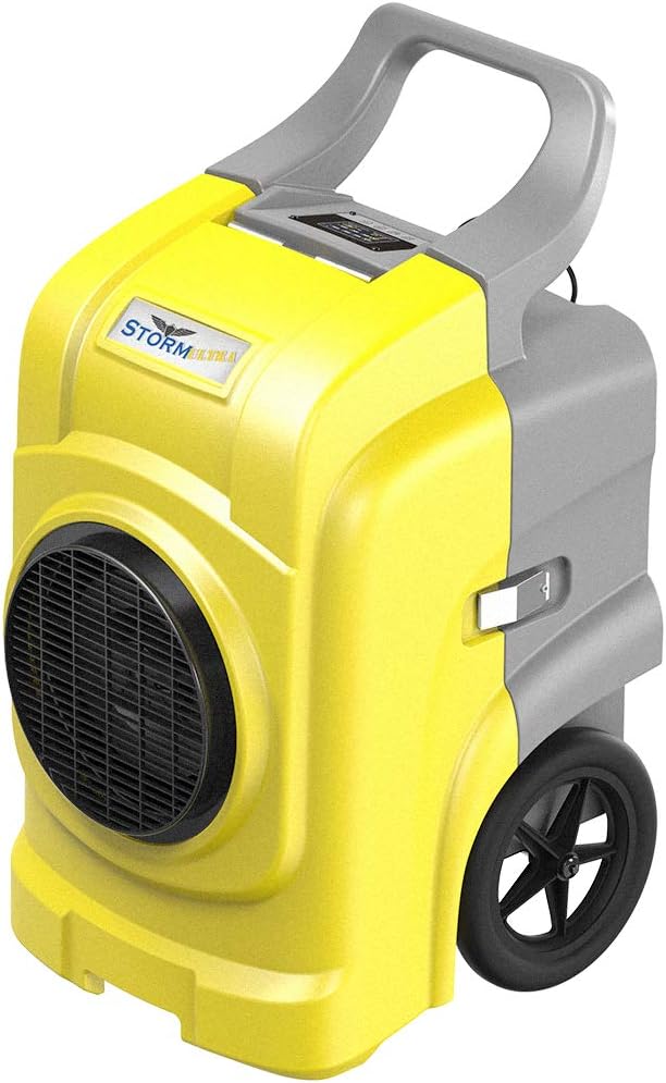 AlorAir Storm Elite Commercial Dehumidifier, 270 PPD High Performance, cETL, LCD Display, 5 Years Warranty, Industrial Dehumidifier with a Condensate Pump, cover 3,000 sq. Ft, for Disaster Restoration.