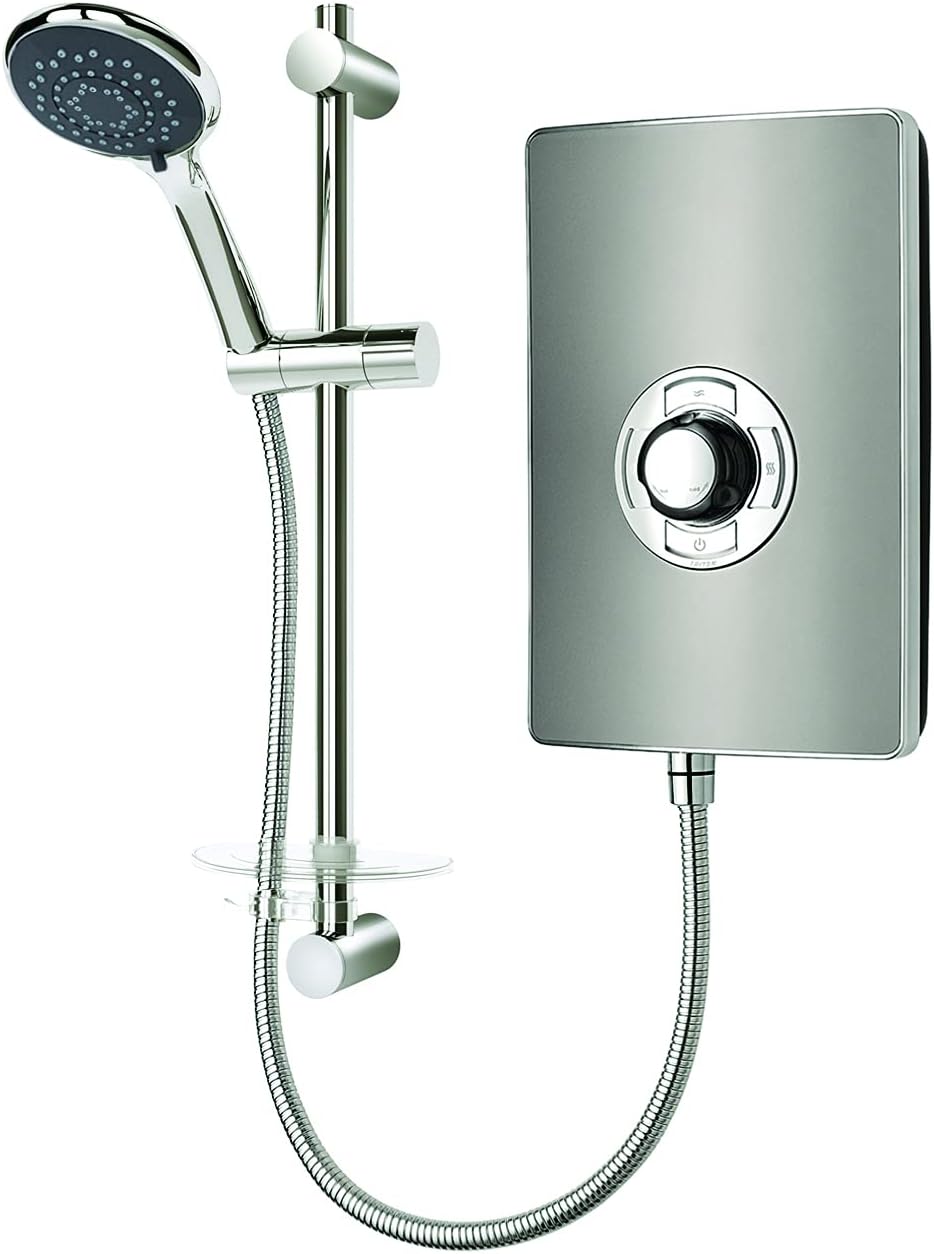 Triton Style 3 8.5kW Electric Shower - Gun Metal (Aspirante, Collection 2).