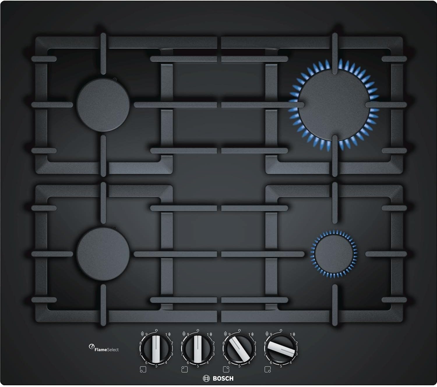 Bosch PPP6A6B90 Gas Hob - Black.