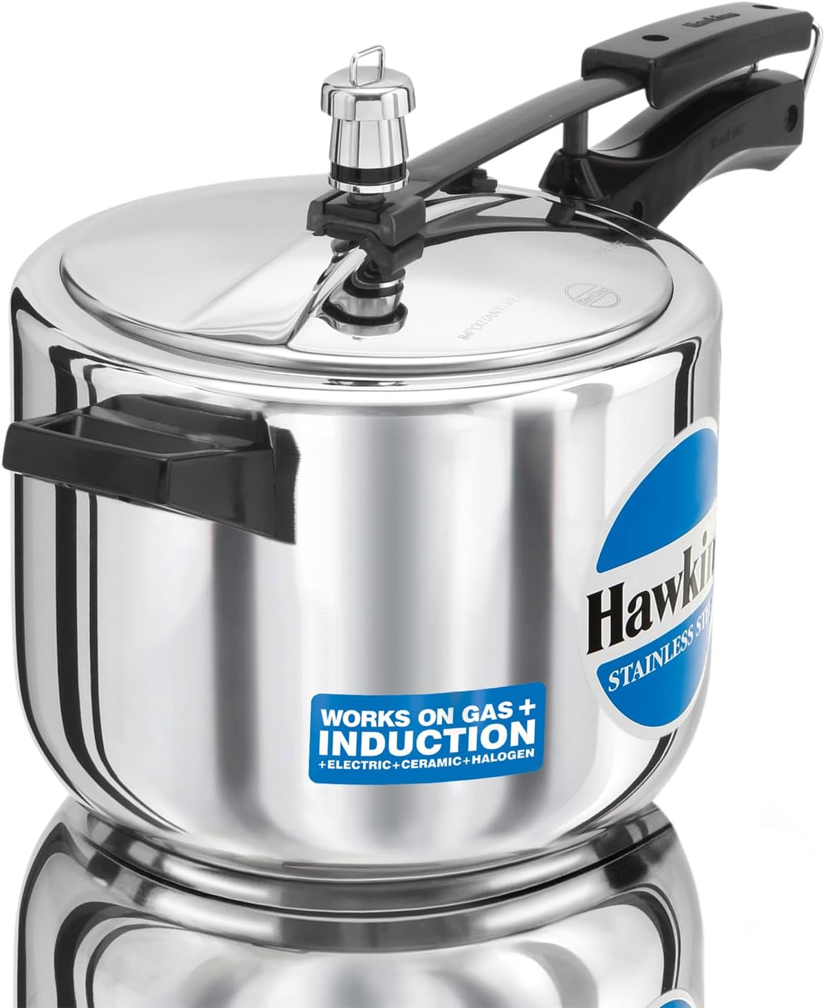 Hawkins 5 Litre Pressure Cooker, Stainless Steel Cooker, Induction Cooker, Silver (HSS50).