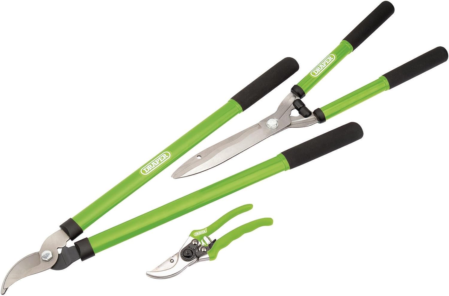 Draper Garden Tools Set - 3 Piece | Lopper, Shears and Secateur | Gardening Hand Tools Set |Cutter Prunner| High Comfort Soft Grip | 28210         Import  Single ASIN  Import  Multiple ASIN    ×Product customization        General   Description   Gallery.